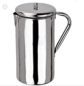 Modern Stainless Steel Water Jug Pourer Bar <b>Accessory</b> Reusable Drink Dispenser Metal Pitcher - Product Image 2
