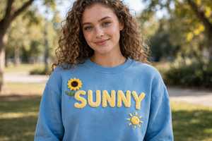 Sudadera con Capucha de Algodón Anti-Pilling con Bordado 3D Personalizado para Mujer |   Sudadera Extra Grande Estética RISE and GRIND |   Venta al por mayor - Product Image 4