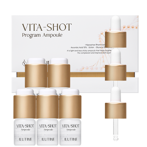 Ampolla Iluminadora y Blanqueadora con Vitamina C para el Rostro, Humectante No Grasoso para Hombres y Mujeres, Tratamiento de 4 Semanas para Manchas Oscuras - Product Image 1