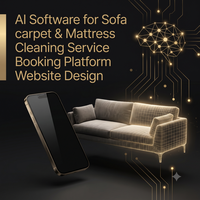 Software ERP CRM con IA para plataforma de reserva de servicios de limpieza de sofás, alfombras y colchones, diseño de sitios web y aplicaciones móviles para Android e iOS