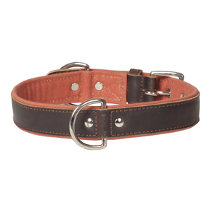 Large Canvas Leather Dog <b>Collar</b> Durable Heavy Duty Adjustable Soft Padded Strong Comfortable Handmade Premium <b>Pet</b> <b>Collar</b> - Product Image 6