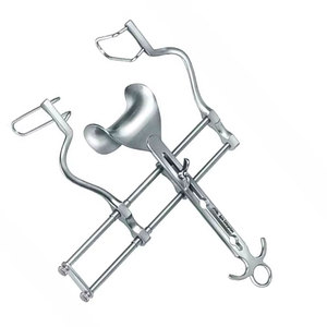 Écarteur abdominal Balfour avec lames fenêtrées, profondeur 4 pouces, ouverture 10 pouces, en acier inoxydable durable - Product Image 3