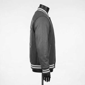 2026 Spring <b>Letter</b> Chenille Patches Embroidery Puffer Varsity Bomber <b>Jacket</b> College Plus Size Baseball OEM - Product Image 3