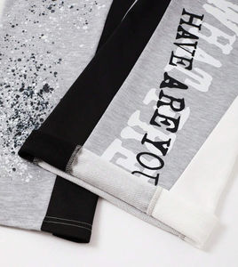 Pantalones Deportivos Flare Personalizados de Poliéster/Nylon, Corte Bootcut, Estampado Vintage, Lavado Ácido, Casuales, Transpirables, para Hombre - Product Image 4