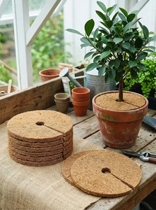 Cobertura de Fibra de Coco Ecológica - Marca Internacional Origen Tamil Nadu - Suministros de Jardinería que Ahorran Espacio para el Cuidado de Plantas de Interior y Exterior - Product Image 6