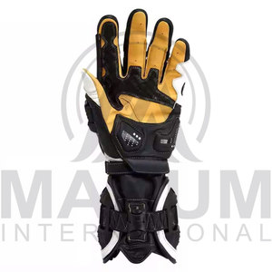 Gants de moto en cuir véritable à prix de gros, imperméables, compatibles écran tactile, antidérapants, pour cyclisme et activités de plein air en hiver - Product Image 6