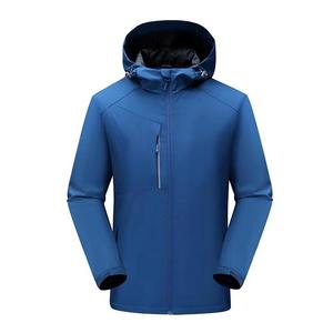 Outdoor <b>Men's</b> Winter Canvas Nylon Stand Collar Warm Windproof Waterproof Quilted <b>Soft</b> <b>Shell</b> <b>Jacket</b> - Product Image 5