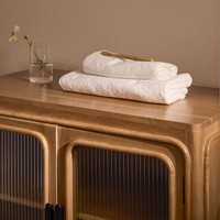 Ensemble de meubles de salle de bain Vandana Hexa Arion en bois d'acacia et verre