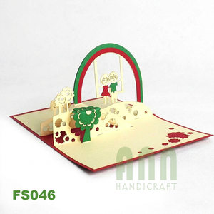 ANN HANDICRAFT - Tarjetas de Felicitación Grabables con Diseño Nuevo para San Valentín, Tarjetas Creativas 3D Pop-up con Acabado Mate, Regalo para Fiestas - Product Image 3