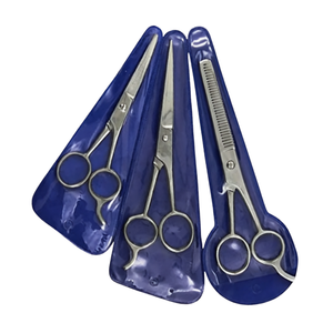 Kit de 3 ciseaux de coiffure professionnels 6,5 et 7,5 pouces, ciseaux de coupe et d'éclaircissement pour barbier, en acier inoxydable, ensemble d'outils de salon - Product Image 4