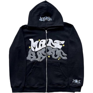 Sudadera con Capucha Extra Grande para Hombre, de Primera Calidad, 100% Poliéster, Estilo Hip Hop Urbano de Lujo para Invierno, con Logotipo Personalizado, Transpirable - Product Image 2