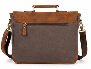 Sac bandoulière vintage en cuir véritable, sacoche pour ordinateur portable, mallette de bureau, sac de voyage d'affaires, mode de luxe, fournisseur en gros - Product Image 2