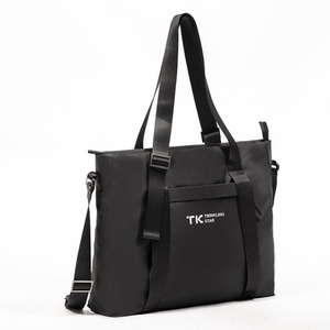 Sac à main en cuir de grande capacité, sac pour ordinateur portable, sac fourre-tout décontracté à la mode, sac à bandoulière noir, sac quotidien - Product Image 2