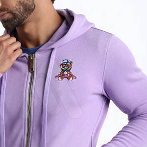 Ensemble de survêtement en molleton de coton de qualité supérieure pour homme, avec logo personnalisé disponible, OEM, imprimé délavé à l'acide, brodé - Product Image 5