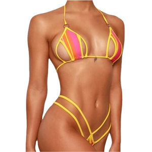 Bikini Set Sexy <b>Swimming</b> Sustainable <b>Swimming</b> Sets Women Swimwear Bikini Beachwear Swimsuit for Women's Bikinis Set - Product Image 2