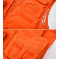 Gilet de sécurité routière réfléchissant haute visibilité pour travaux de construction, veste de sécurité pour moto avec poche