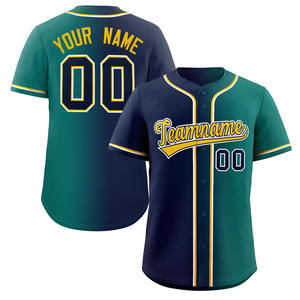 Uniforme de Béisbol Personalizado con Diseño Nuevo a Rayas, Logotipo y Nombre Personalizados, Camiseta de Béisbol para Hombre - Product Image 2