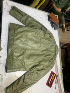 Veste en cuir d'hiver de haute qualité, logo personnalisé sur le devant, streetwear tendance avec col montant, vestes 100% cuir véritable - Product Image 3