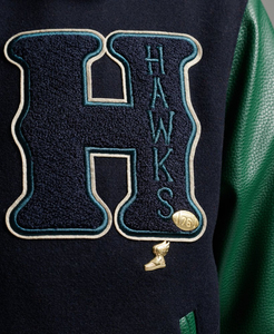 ผู้ผลิตเสื้อแจ็คเก็ตเบสบอลแบบมีโลโก้ตามสั่ง เสื้อแจ็คเก็ต Letterman Varsity แบบกำหนดเอง เสื้อแจ็คเก็ตเบสบอลแบบกำหนดเอง เสื้อแจ็คเก็ต Letterman แบบกำหนดเอง - Product Image 6