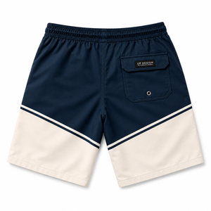 Shorts de Playa para Hombre con Estampado de Palmeras y Atardecer, Secado Rápido, Cintura Elástica, Shorts de Baño con Logotipo Personalizado, Proveedor de Trajes de Baño de Verano - Product Image 2