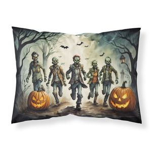 Funda De Almohada estándar Zombies Spooky Halloween, ligera, supersuave, fácil cuidado, ilustraciones decorativas, fundas de cojines - Product Image 1