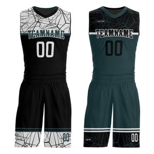 Basketball Sports Uniform Athletic Cut with Breathable Mesh Fabric Strong Stitching with Comfort Fit Basketball Uniform - Product Image 1