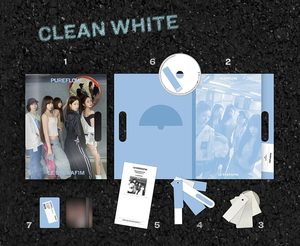 LE SSERAFIM PUREFLOW pt.1 Álbum Compacto [Versión de Grupo] Photobook, CD, Photocard Aleatoria, Etiqueta Adhesiva, Papel para Etiquetas, Cubierta para Membresía, K-Pop - Product Image 2
