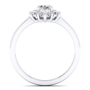 Bagues de fiançailles REYES Original Design en argent sterling 925 et moissanite pour femmes, bijoux de mariage de haute qualité en or 14K et 18K - Product Image 4
