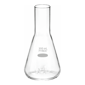 ขวดแก้วทรงเออร์เลนเมเยอร์แบบมีแผ่นกั้น PYREX Delong ทำจากแก้วบอโรซิลิเกต ขนาด 10 มล. ถึง 4 ลิตร สำหรับเครื่องเขย่าในห้องปฏิบัติการ - Product Image 1