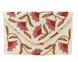 Bolso de Mano Tipo Clutch con Cuentas Florales de Alta Calidad para Mujer, Bolso de Fiesta de Verano con Diseño de Cuentas Florales, Regalo de Cumpleaños - Product Image 6