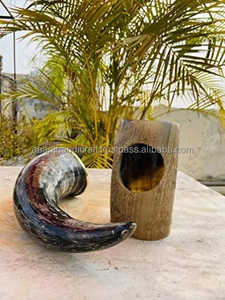 Cuerno para beber vikingo pulido respetuoso con el medio ambiente hecho a mano natural personalizado de la mejor calidad para restaurante y Hotel en casa de la India. - Product Image 2