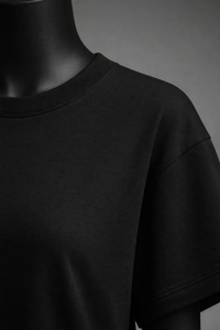 T-shirts en coton personnalisés pour femmes, coupe classique, respirants, à séchage rapide, en mélange de molleton, col rond, décontractés pour l'été - Product Image 6