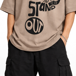 Camisetas para hombre al por mayor de fábrica, algodón de primera calidad, impresión de logotipo personalizado, manga corta informal para uso diario en verano - Product Image 3