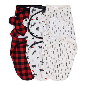 2024 Best Quality Organic Cotton Swaddle Wrap Portable Solid Pattern Cotton Blanket Trending for New Born <b>Baby</b> Available Export - Product Image 3