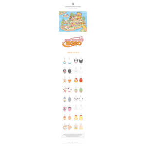 STRAYKIDS Secret Flocked Figure <b>Keyring</b> Cheer up Ver. SKZOO X SANRIO Characters Fashion Pendants & Charms - Product Image 2