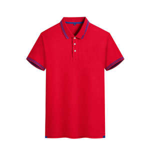 Camisa Polo Personalizada de Manga Corta para Hombre, Casual, Transpirable, para Golf, con Cuello y Puños en Contraste - Product Image 3