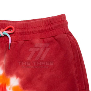 Shorts Tie Dye Resistentes al Viento Hechos en Fábrica para Venta en Línea, Shorts Tie Dye de Algodón de la Mejor Calidad - Product Image 4