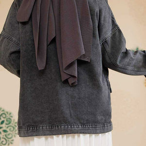 Veste matelassée modeste pour femmes de haute qualité, respirante, 100% coton, faible MOQ, nouvelle arrivée - Product Image 6