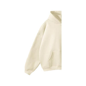 Vestido con Capucha de Forro Polar para Mujer, Personalizado, 100% Algodón, Transpirable, Resistente al Viento, Ecológico, 360g, Hombros Caídos, Manga Larga - Product Image 6