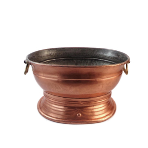 Striped Stainless Steel Ice Bucket Round Vintage Style Rust Resistant Beverage Cooler Party Use <b>Bar</b> Ware Wine Cooler - Product Image 3