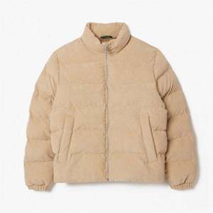 Veste matelassée unisexe écologique anti-UV, couleur unie, fermeture éclair, coupe-vent, doublure en laine, rembourrage épais en polyester, décontractée, hiver - Product Image 4