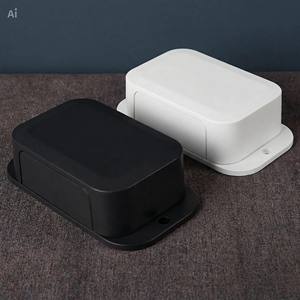 Caja de Conexiones para Sensor IoT de Plástico ABS Personalizada, Carcasa de Montaje en Pared Impermeable IP54 con Orificios Preperforados - Product Image 1