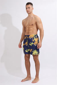 Shorts de plage pour hommes en coton 100 %, légers, séchage rapide, coupe ample, pour la natation et le surf – Grande promotion - Product Image 2