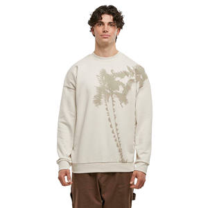 Sudadera Casual de Invierno para Hombre, Diseño con Forro de Felpa de Algodón, Hombros Caídos, Patrón Bordado e Impreso, Transpirable - Product Image 1