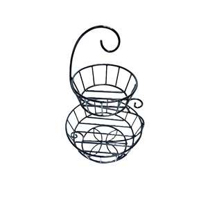 Corbeille à fruits en métal moderne pour cuisine, 3 niveaux, design antique, fabriquée à la main avec des matériaux robustes de qualité supérieure pour un usage quotidien - Product Image 6