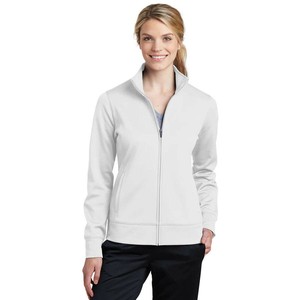 Chaqueta de Forro Polar con Cierre para Mujer, 100% Poliéster, Manga Larga, Cuello Alto, Color Sólido, Ropa Deportiva Informal, Corte Regular, Todas las Temporadas, OEM - Product Image 1