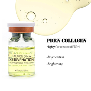 Suero Facial Coreano Aclarante con PDRN, Antiarrugas, Colágeno, Hidratante, Ampolla Facial de 70 ml para Rostro y Cuello, Uso Diario - Product Image 2