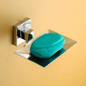 Porte-savon adhésif mural, accessoires de salle de bain, porte-savon minimaliste, porte-savon robuste - Product Image 4