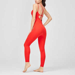 Nuevo Conjunto de Yoga para Mujer, Talla Grande, Ropa Deportiva con Logotipo Frontal, Ropa Deportiva Activa, Traje de Fitness para Correr, Conjunto sin Costuras sin Tirantes - Product Image 3