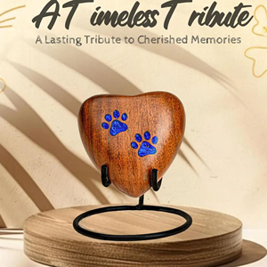 Custom Engraved Wooden Cremation Urn Solid Hardwood Funeral Urn for Adults by AYAANS - Product Image 6